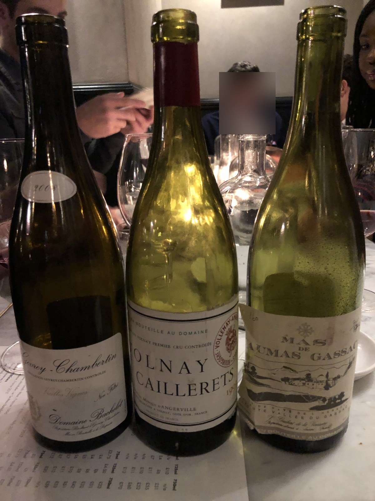 Marquis d'Angerville Volnay Caillerets Premier Cru bottle label